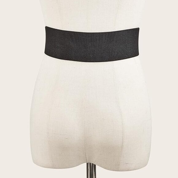 Snake Leather Corset Belt